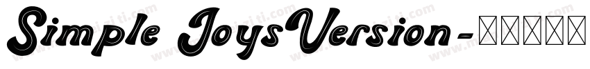 Simple JoysVersion字体转换